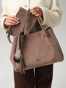 Замшевая сумка Vasilisa DBR 31210 капучино