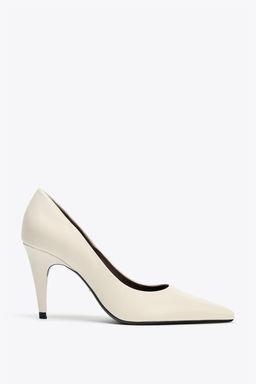 LEATHER HIGH-HEEL SHOES - Zara фото 4