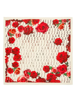 Платок жен. шерсть+шелк 105х105 JG43-8415-07