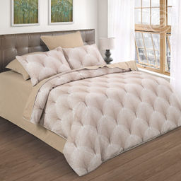 Постельное белье Тесса (велюр) 2 сп. с Евро/Пододеяльник (молния): 1 шт. - 215*175; Простыня: 1 шт. - 240*240; Наволочка (с кантом): 2 шт. - 70*70; Наволочка (с кантом): 2 шт. - 50*70; Велюр - Арт элегант фото 2