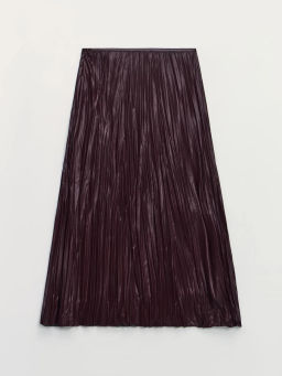 Плиссированная юбка миди / Zarina