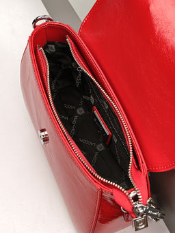 LACCOMA сумка Q6116-красный натуральная кожа полиэстер фото 7