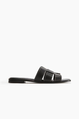 Sandalias de piel