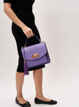 Сумка Azaro 30694 фиолетовый цветок