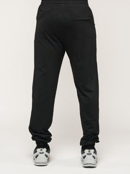 Брюки джоггеры спортивные большого размера мужские черного цвета 006Ch - FUYOUKAI фото 14