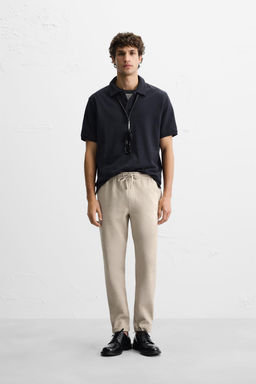 EASY CARE JOGGER WAIST TROUSERS