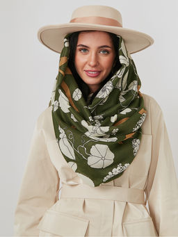 Большой, мягкий, тонкий и очень нежный двусторонний палантин - Tantino фото 7