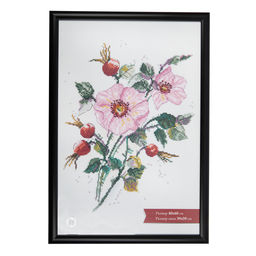 Рамка Gamma ПРК-22 40 х 60 см пластик. с оргстеклом черный