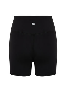 TRENDYOLMILLA K?rm?z? F?rcal? Soft Kumas Ic Bel Cep Detayl? Orme Spor Sort/K?sa Tayt THMSS24TY00020 фото 19