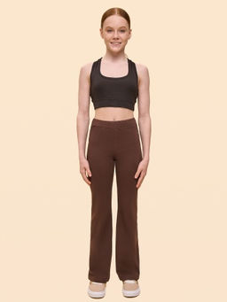 PELICAN, брюки для девочек, Шоколадный