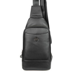 Мужская кожаная сумка-слинг