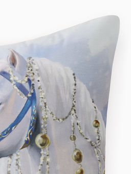 Подушка декоративная новогодняя Этель Silver Hoof, 40?40 см, велюр