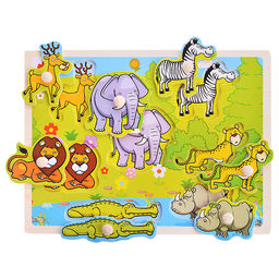 Пазл-вкладыш Саванна - Щепочка фото 2
