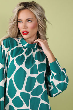 Платье В моем вкусе (изумруд) - Эльза фото 6