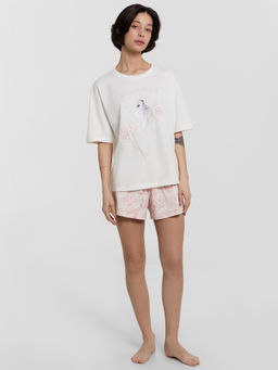 КОМПЛЕКТ ЖЕНСКИЙ (ДЖЕМПЕР, ШОРТЫ)