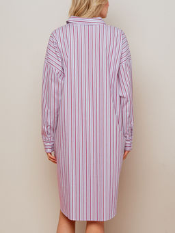 Сорочка женская Indefini 4304SCX розовая  фото 4