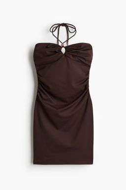 Vestido halter con frunces - H&m фото 2