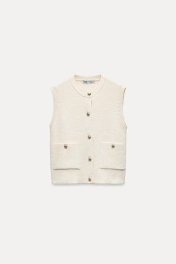 PLAIN KNIT TOP - Zara фото 11