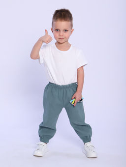 БР004 Брюки Муслин (фисташковый)