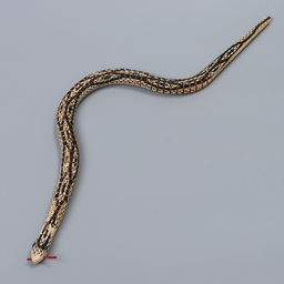 Деревянная игрушка «Змея», 50 × 1,6 × 1,6 см МИКС