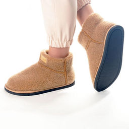 Тапочки-угги арт. М1/02-04 Миндаль - Altro фото 4