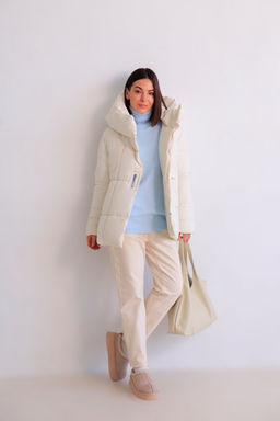 Martichelli Куртка зимняя айвори  фото 5