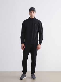 Dik Yaka Erkek Sweatshirt