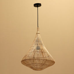 Светильник потолочный из ротанга «Хендрик», 1×120 Вт, Е27, 40×40×55 см