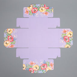 Коробка складная Цветы, 14 14 8 см - Дарите счастье фото 8