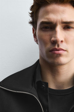 BOXY FIT ZIP-UP OVERSHIRT - Zara фото 6