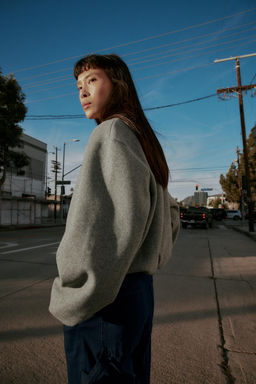 CHAQUETA BOMBER SOFT / Gris - Zara фото 4