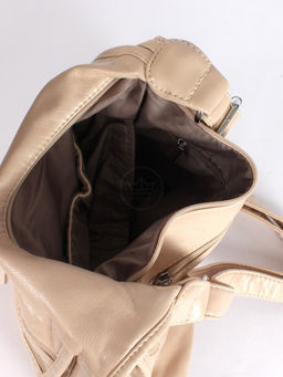 Сумка женская искусственная кожа Guecca-110, 1отд+карм/пер, плечевой ремень, св. бежевый SALE 264045 - Adelia фото 7