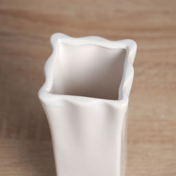 Ваза «Тьяго», элегия, 16.5×7 см, керамика, белая