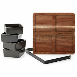 Менажницы 4 шт с подставкой с ручкой APOLLO Alturo фото 9