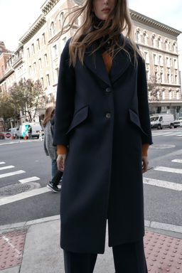 OVERSIZED WOOL COAT - Zara фото 2