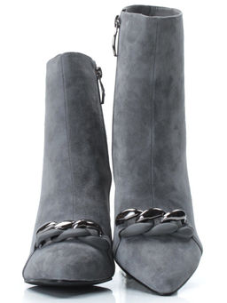 01-PCM343-6 DK. GRAY Ботинки демисезонные женские - No name фото 14