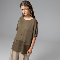 Футболка с вискозой, Стальной взгляд (эстетика) - Charutti фото 8