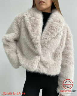 Шуба женская из искусственного меха