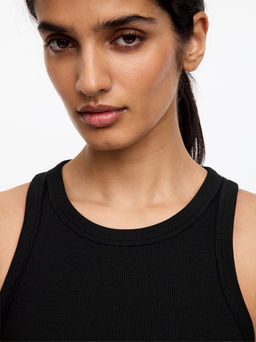 Camiseta sin mangas de canal? con corte racer - H&m фото 3