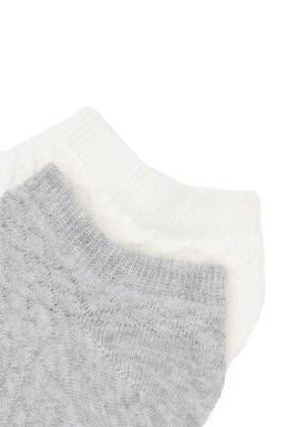 Женские серые меланжевые носки Неожиданная скидка в корзине - U.s. polo assn фото 2