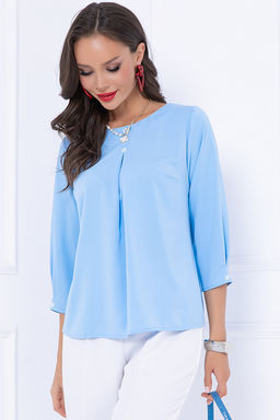 БЛУЗКА ТИВОЛЛИ (ЛАЙТ БЛУ) - Bellovera фото 2