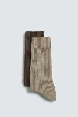 3-PACK OF RIBBED SOCKS - Zara фото 8