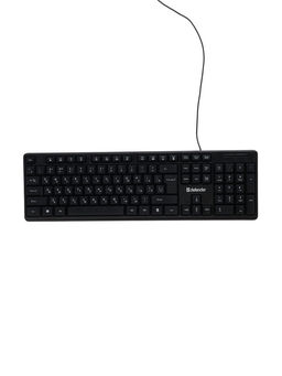 Комплект клавиатура и мышь Defender Triumph C-991, проводной, мембранная, 1600 dpi, чёрный