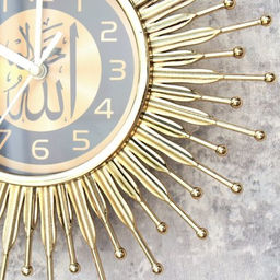 Часы настенные Мусульманские 24 см / NE-8407 /уп 60/ - Галеонтрейд фото 3