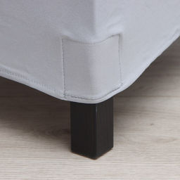 Чехол на стул со спинкой, цвет серый, 90х40х40 см, 100% п/э - Simaland фото 3