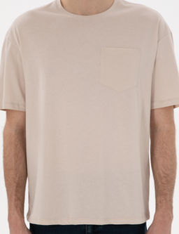 Bej Comfort Fit Basic Ti__rt - Pierre cardin фото 6