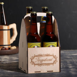 Ящик под пиво Поздравляю