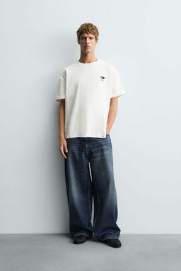 CONTRAST PATCH T-SHIRT