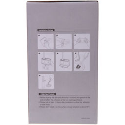 Ерш с креплением на стену "Стиль" 43 см, силиконовая щетка 8625