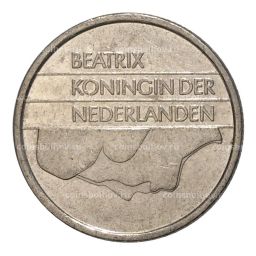 Монета 25 центов 1993 года Нидерланды